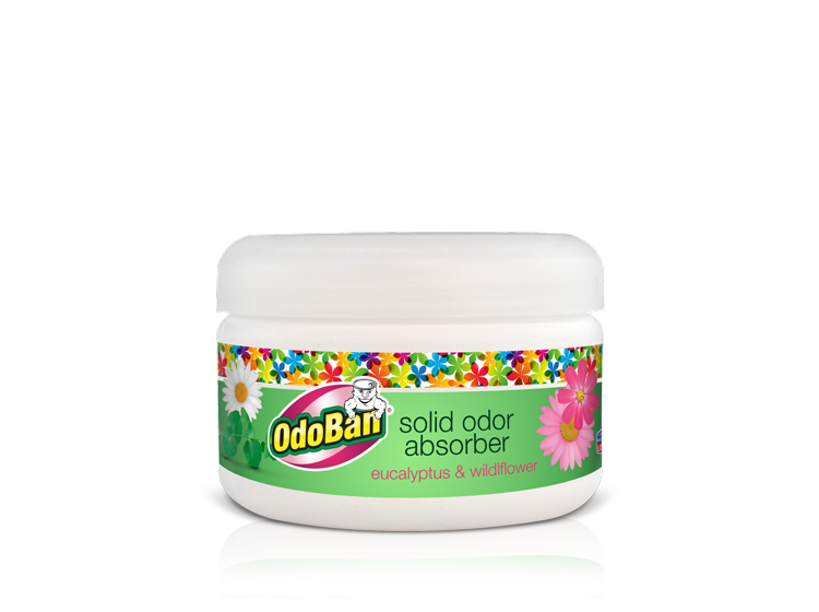 OdoBan® Solid Odor Absorber (Eucalyptus & Wildflower Scent) – 73522