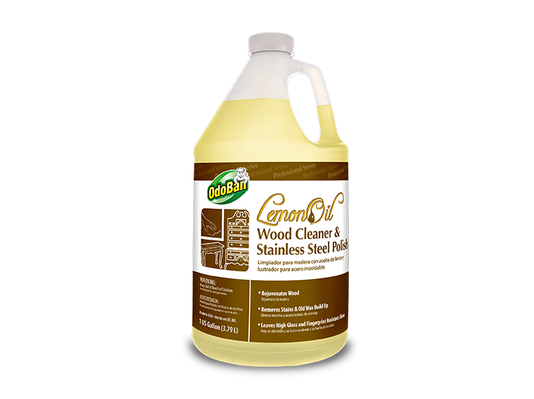 OdoBan® Professional – Lemon Oil Wood Cleaner & Stainless Steel Polish – 36462