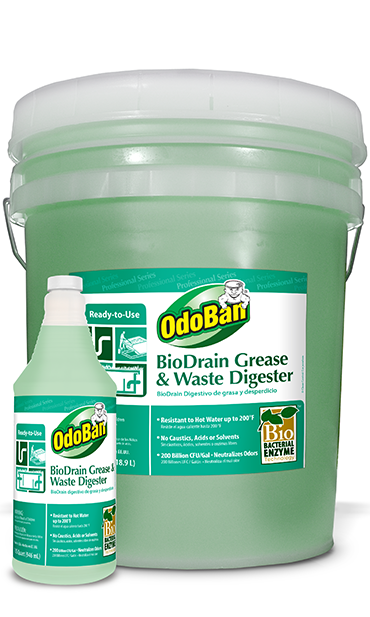 OdoBan Professional - BioDrain Grease &amp; Waste Digester
